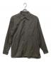 COMOLI（コモリ）の古着「ヨリ杢 オープンカラーシャツ」｜グレー