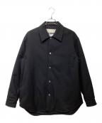 JIL SANDERジルサンダー）の古着「22AW OUTER SHIRT　中綿シャツジャケット」｜ブラック