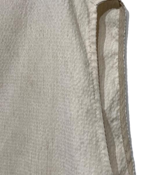 BEARDSLEY（ビアズリー）BEARDSLEY (ビアズリー) リネン混ノースリーブワンピース ベージュ サイズ:1の古着・服飾アイテム