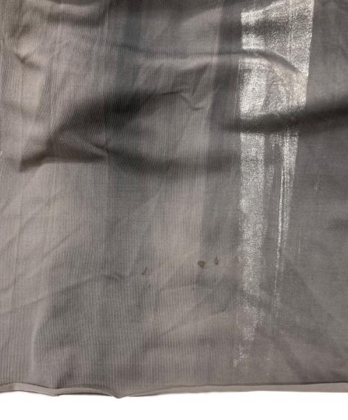 ISSEY MIYAKE（イッセイミヤケ）ISSEY MIYAKE (イッセイミヤケ) メタリック2Bデザインコート グレー サイズ:2の古着・服飾アイテム