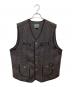WOOLRICH（ウールリッチ）の古着「ツイードベスト」｜グレー