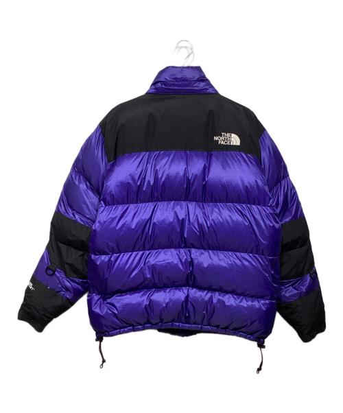 THE NORTH FACE（ザ ノース フェイス）THE NORTH FACE (ザ ノース フェイス) ダウンジャケット パープル×ブラック サイズ:Lの古着・服飾アイテム