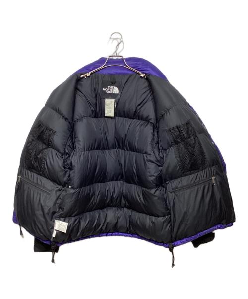 THE NORTH FACE（ザ ノース フェイス）THE NORTH FACE (ザ ノース フェイス) ダウンジャケット パープル×ブラック サイズ:Lの古着・服飾アイテム
