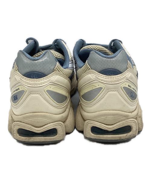 asics（アシックス）asics (アシックス) WIND AND SEA (ウィンダンシー) GEL-NIMBUS 9 ローカットスニーカー　1201A801 グレー サイズ:US9 1/2の古着・服飾アイテム