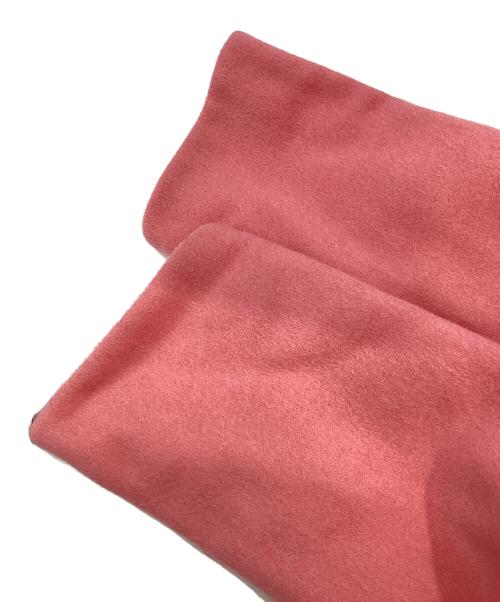 MAX&Co.（マックスアンドコー）MAX&Co. (マックスアンドコー) ボタンレス ウールロングコート ピンク サイズ:36の古着・服飾アイテム