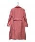 MAX&Co. (マックスアンドコー) ボタンレス ウールロングコート ピンク サイズ:36：10000円