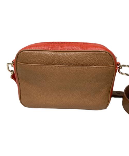 FURLA（フルラ）FURLA (フルラ) REAL ミニ クロスボディ ショルダーバッグWB00243 ブラウン×オレンジの古着・服飾アイテム