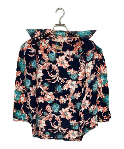 McGREGOR（マックレガー）McGREGOR (マックレガー) アロハシャツ ネイビー サイズ:Mの古着・服飾アイテム