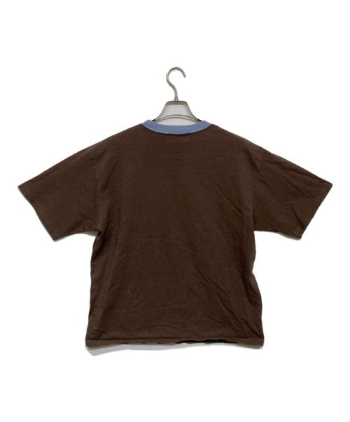 laid.B（レイド ビー）laid.B (レイド ビー) Shower Girl T-shirts ブラウン サイズ:Mの古着・服飾アイテム