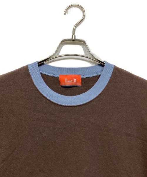laid.B（レイド ビー）laid.B (レイド ビー) Shower Girl T-shirts ブラウン サイズ:Mの古着・服飾アイテム