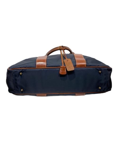 Felisi（フェリージ）Felisi (フェリージ) ブリーフバッグ　1882/1 ネイビー×ブラウンの古着・服飾アイテム