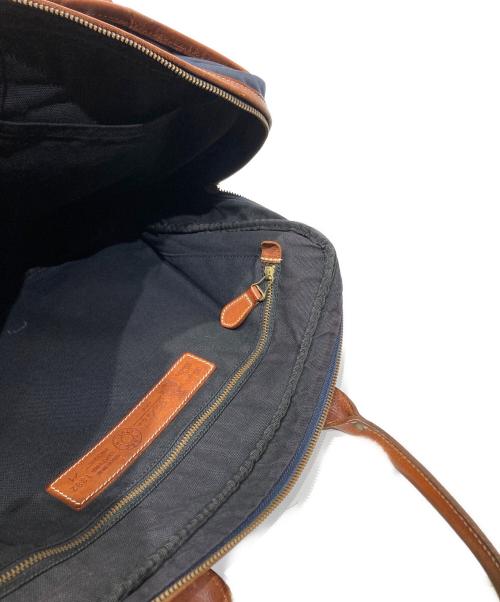 Felisi（フェリージ）Felisi (フェリージ) ブリーフバッグ　1882/1 ネイビー×ブラウンの古着・服飾アイテム