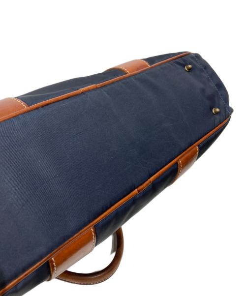 Felisi（フェリージ）Felisi (フェリージ) ブリーフバッグ　1882/1 ネイビー×ブラウンの古着・服飾アイテム