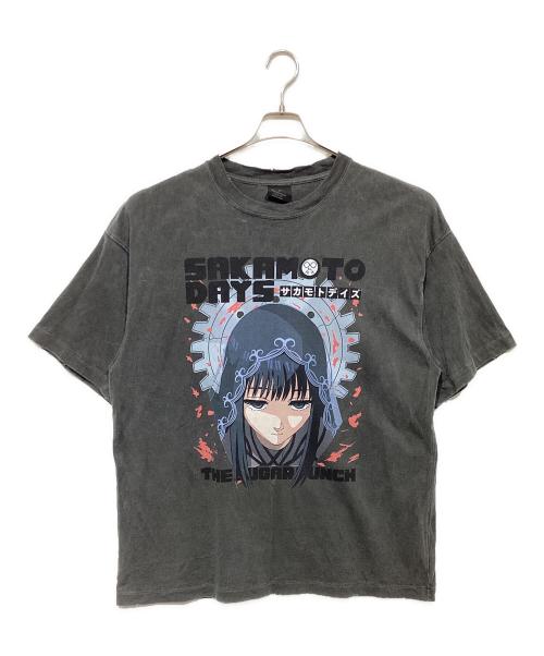THE SUGAR PUNCH（シュガーパンチ）THE SUGAR PUNCH (シュガーパンチ) サカモトデイズ　プリントTシャツ グレー サイズ:Lの古着・服飾アイテム
