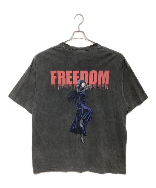 THE SUGAR PUNCH（シュガーパンチ）THE SUGAR PUNCH (シュガーパンチ) サカモトデイズ　プリントTシャツ グレー サイズ:Lの古着・服飾アイテム