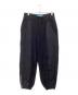 MUZE TURQUOISE LABEL（ミューズ ターコイズ レーベル）の古着「CIRCUIT RELAXED FIT SWEAT TROUSERS」｜ブラック