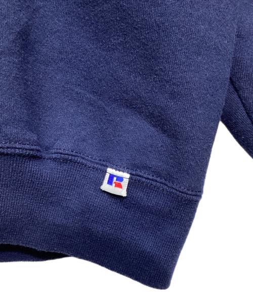 RUSSELL ATHLETIC（ラッセルアスレチック）RUSSELL ATHLETIC (ラッセルアスレチック) 前V 無地スウェット ネイビー サイズ:XXLの古着・服飾アイテム