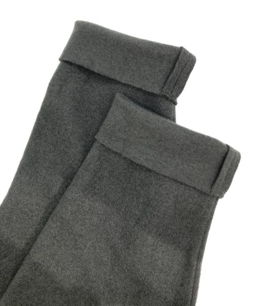 23区（ニジュウサンク）23区 (ニジュウサンク) コンプレストパイル コーディガン グレー サイズ:46の古着・服飾アイテム