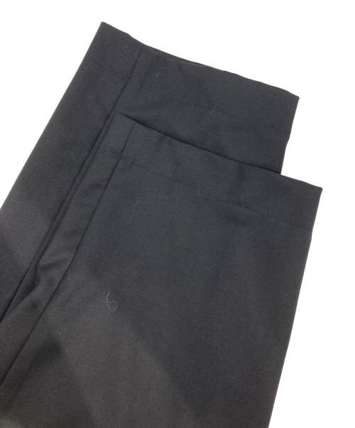 noir kei ninomiya（ノワール ケイ ニノミヤ）noir kei ninomiya (ノワール ケイ ニノミヤ) スラックス　3D-P004 ブラック サイズ:Sの古着・服飾アイテム