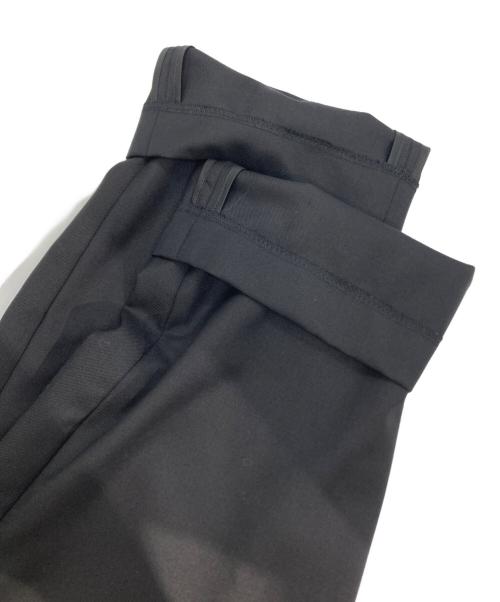 noir kei ninomiya（ノワール ケイ ニノミヤ）noir kei ninomiya (ノワール ケイ ニノミヤ) スラックス　3D-P004 ブラック サイズ:Sの古着・服飾アイテム