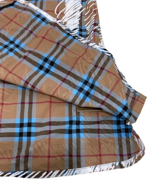 BURBERRY（バーバリー）BURBERRY (バーバリー) ノヴァチェック オープンカラーシャツ ベージュ サイズ:UK 4の古着・服飾アイテム