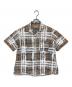 BURBERRY（バーバリー）の古着「ノヴァチェック オープンカラーシャツ」｜ベージュ