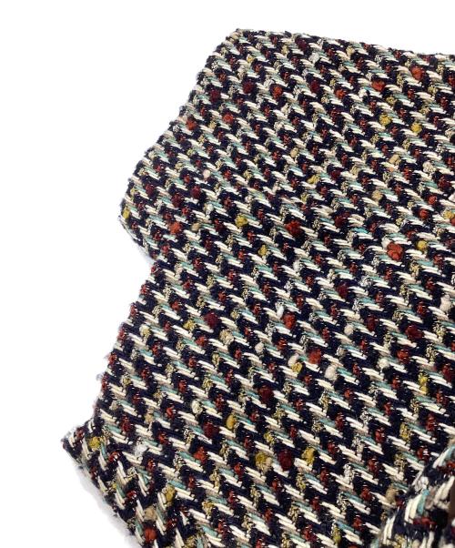 IENA LA BOUCLE（イエナ ラ ブークル）IENA LA BOUCLE (イエナ ラ ブークル) ロービング パイピングコート マルチカラー サイズ:Mの古着・服飾アイテム