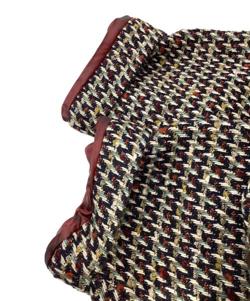 IENA LA BOUCLE（イエナ ラ ブークル）IENA LA BOUCLE (イエナ ラ ブークル) ロービング パイピングコート マルチカラー サイズ:Mの古着・服飾アイテム