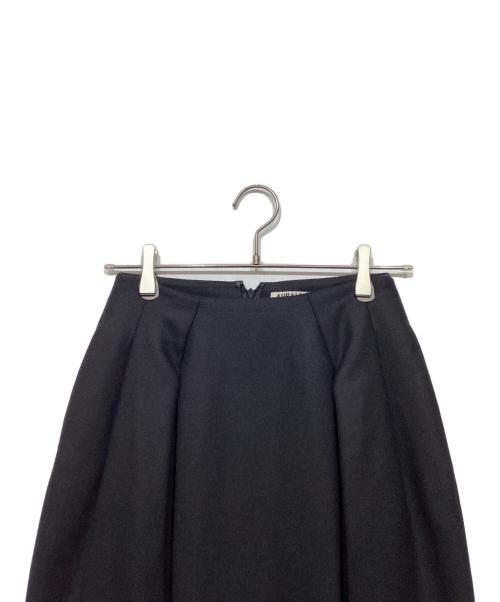 AURALEE（オーラリー）AURALEE (オーラリー) LIGHT MELTON スカート　A23AS05LM ブラックの古着・服飾アイテム