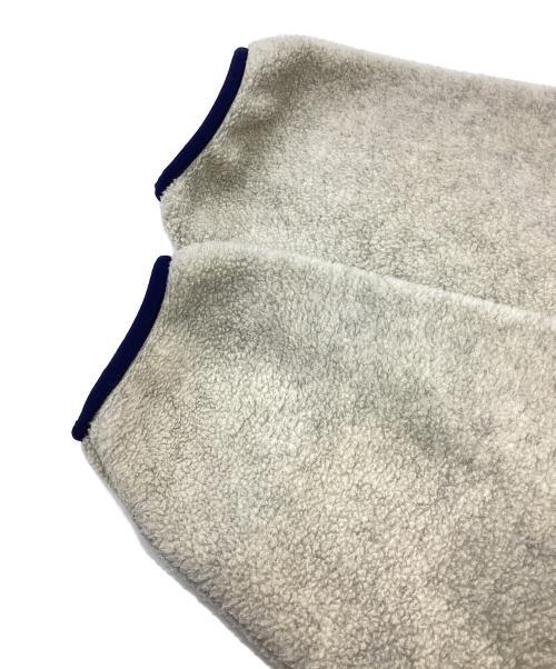 Patagonia（パタゴニア）Patagonia (パタゴニア) ライトウェイト・シンチラ・スナップT・プルオーバー ホワイト×ネイビー サイズ:Mの古着・服飾アイテム