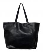 SLOW&COスロウアンドコー）の古着「レザートートバッグ」｜ブラック