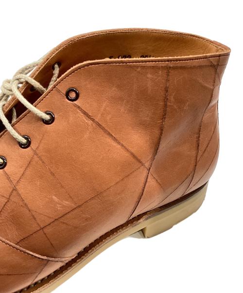 SCOTCH GRAIN（スコッチグレイン）SCOTCH GRAIN (スコッチグレイン) マトリックス チャッカーブーツ ブラウン サイズ:25　1/2の古着・服飾アイテム