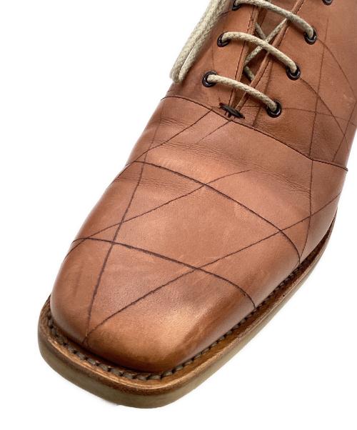 SCOTCH GRAIN（スコッチグレイン）SCOTCH GRAIN (スコッチグレイン) マトリックス チャッカーブーツ ブラウン サイズ:25　1/2の古着・服飾アイテム