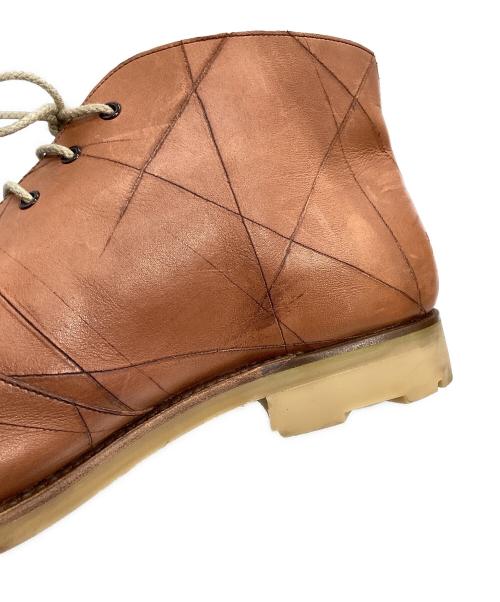 SCOTCH GRAIN（スコッチグレイン）SCOTCH GRAIN (スコッチグレイン) マトリックス チャッカーブーツ ブラウン サイズ:25　1/2の古着・服飾アイテム
