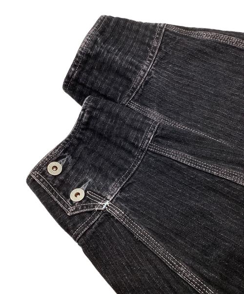 POST O'ALLS（ポストオーバーオールズ）POST O'ALLS (ポストオーバーオールズ) ENGINEERS' JACKET ブラック サイズ:XLの古着・服飾アイテム