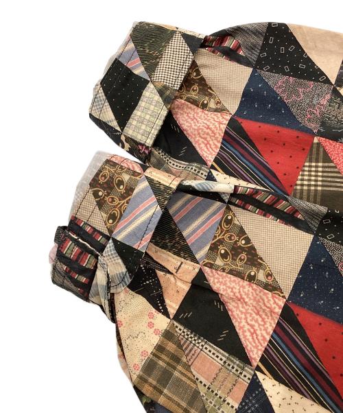 BEAMS PLUS（ビームスプラス）BEAMS PLUS (ビームスプラス) WORK Classic-fit Polyester Dobby Patchwork Print マルチカラー サイズ:XLの古着・服飾アイテム