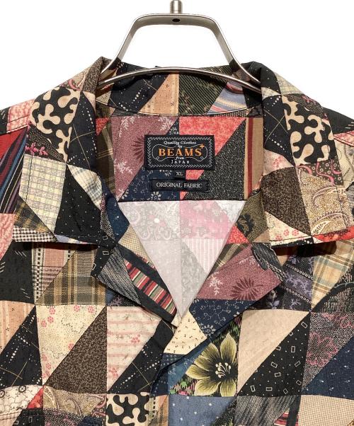 BEAMS PLUS（ビームスプラス）BEAMS PLUS (ビームスプラス) WORK Classic-fit Polyester Dobby Patchwork Print マルチカラー サイズ:XLの古着・服飾アイテム