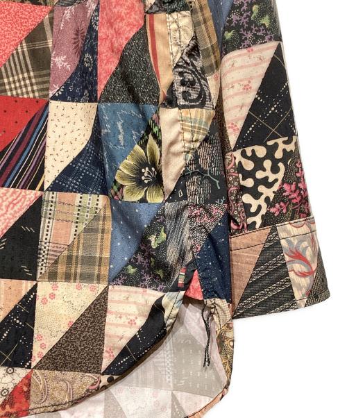 BEAMS PLUS（ビームスプラス）BEAMS PLUS (ビームスプラス) WORK Classic-fit Polyester Dobby Patchwork Print マルチカラー サイズ:XLの古着・服飾アイテム