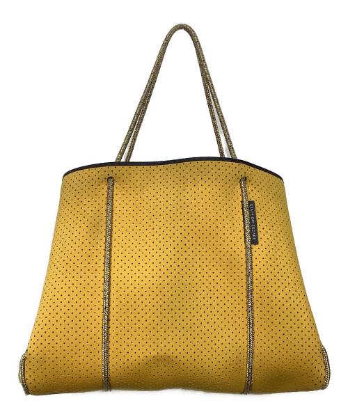 STATE OF ESCAPE（ステイトオブエスケープ）STATE OF ESCAPE (ステイトオブエスケープ) ESCAPE CARRYALLトートバッグ イエローの古着・服飾アイテム