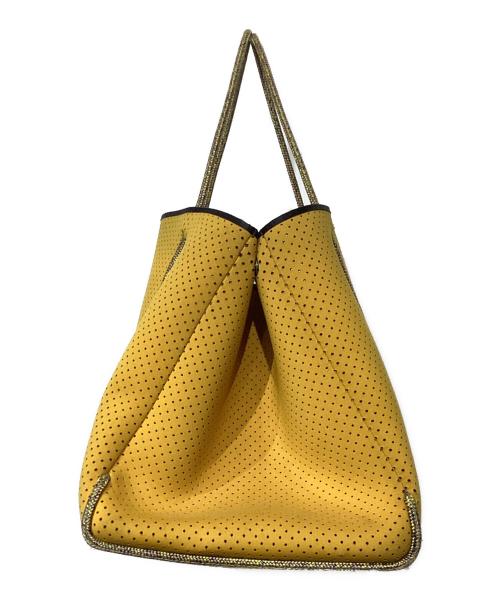 STATE OF ESCAPE（ステイトオブエスケープ）STATE OF ESCAPE (ステイトオブエスケープ) ESCAPE CARRYALLトートバッグ イエローの古着・服飾アイテム