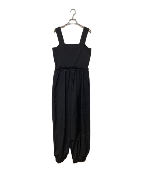 LOEFF（ロエフ）LOEFF (ロエフ) TW トロピカルサロペット　8899-299-1011 ブラック サイズ:記載なしの古着・服飾アイテム