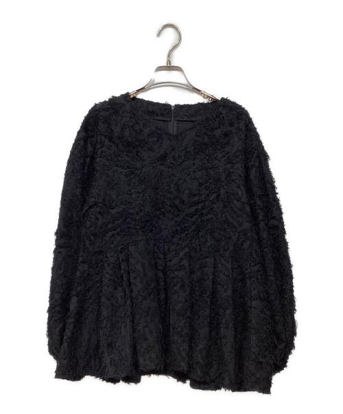 ELENDEEK（エレンディーク）ELENDEEK (エレンディーク) FRINGE PEPLUM BL　512510421401-01 ブラック サイズ:Fの古着・服飾アイテム
