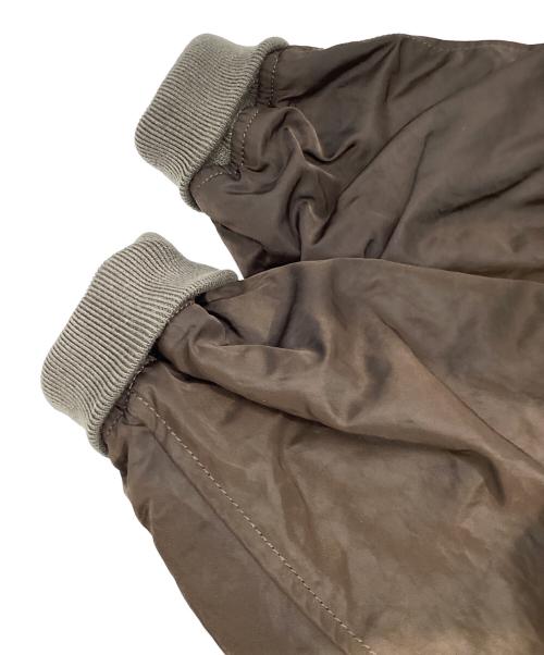 R’IAM PLAGE（リアム プラージュ）R’IAM PLAGE (リアム プラージュ) MA1 MIDDLEブルゾン ブラウン サイズ:Fの古着・服飾アイテム