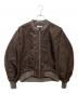 R’IAM PLAGE（リアム プラージュ）の古着「MA1 MIDDLEブルゾン」｜ブラウン