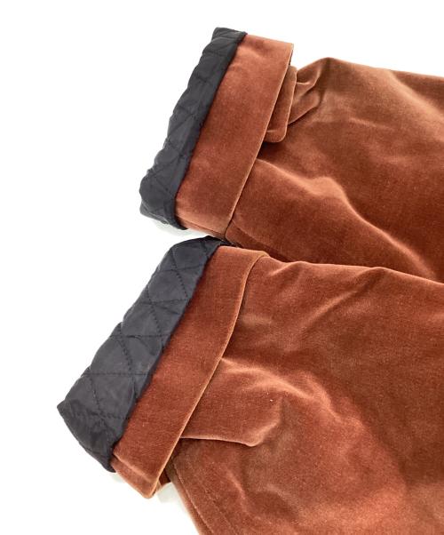 COMME des GARCONS HOMME PLUS（コムデギャルソンオムプリュス）COMME des GARCONS HOMME PLUS (コムデギャルソンオムプリュス)  AD2001　サイケ期　ベロアロングダッフルコート ブラウン サイズ:Mの古着・服飾アイテム