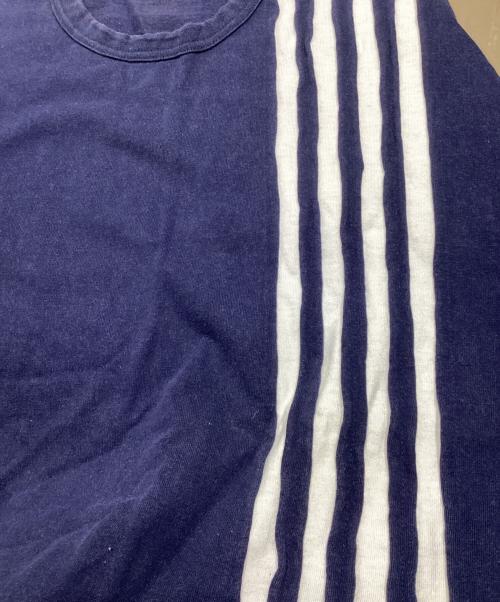 COMME des GARCONS HOMME（コムデギャルソン オム）COMME des GARCONS HOMME (コムデギャルソン オム) デザインTシャツHC-T007 ブルー×ホワイト サイズ:不明の古着・服飾アイテム