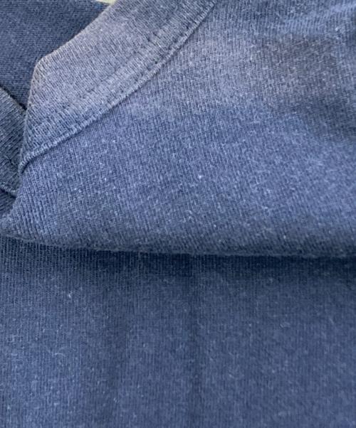 COMME des GARCONS HOMME（コムデギャルソン オム）COMME des GARCONS HOMME (コムデギャルソン オム) デザインTシャツHC-T007 ブルー×ホワイト サイズ:不明の古着・服飾アイテム