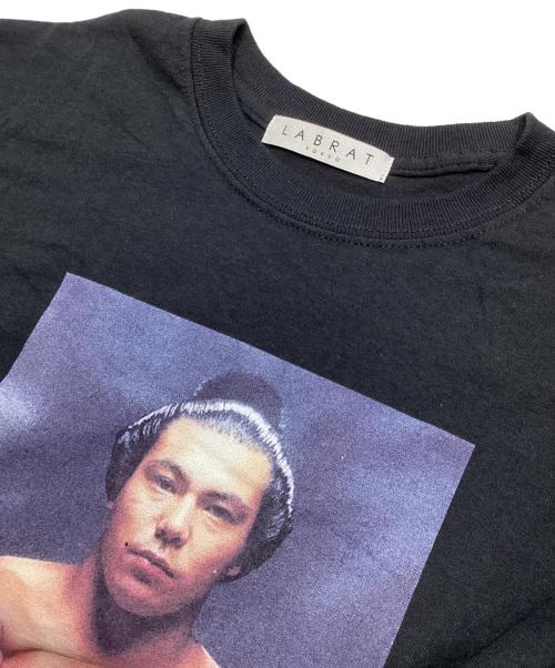 LABRAT（ラブラット）LABRAT (ラブラット) プリントTシャツ ブラック サイズ:Mの古着・服飾アイテム