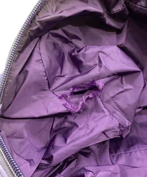 MIU MIU（ミュウミュウ）MIU MIU (ミュウミュウ) ミニボストンバッグ パープルの古着・服飾アイテム