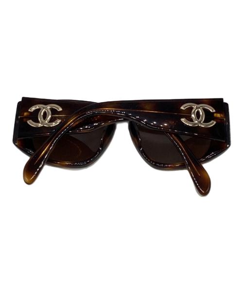 CHANEL（シャネル）CHANEL (シャネル) ココマークサングラス　01451 ブラウンの古着・服飾アイテム